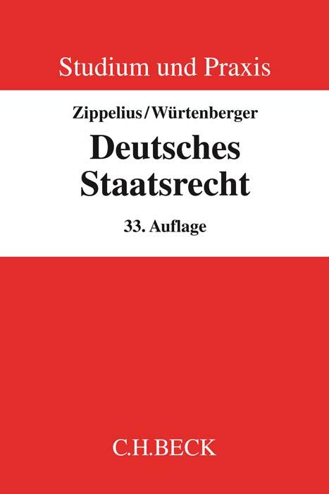 Vorderes Coverbild Deutsches Staatsrecht