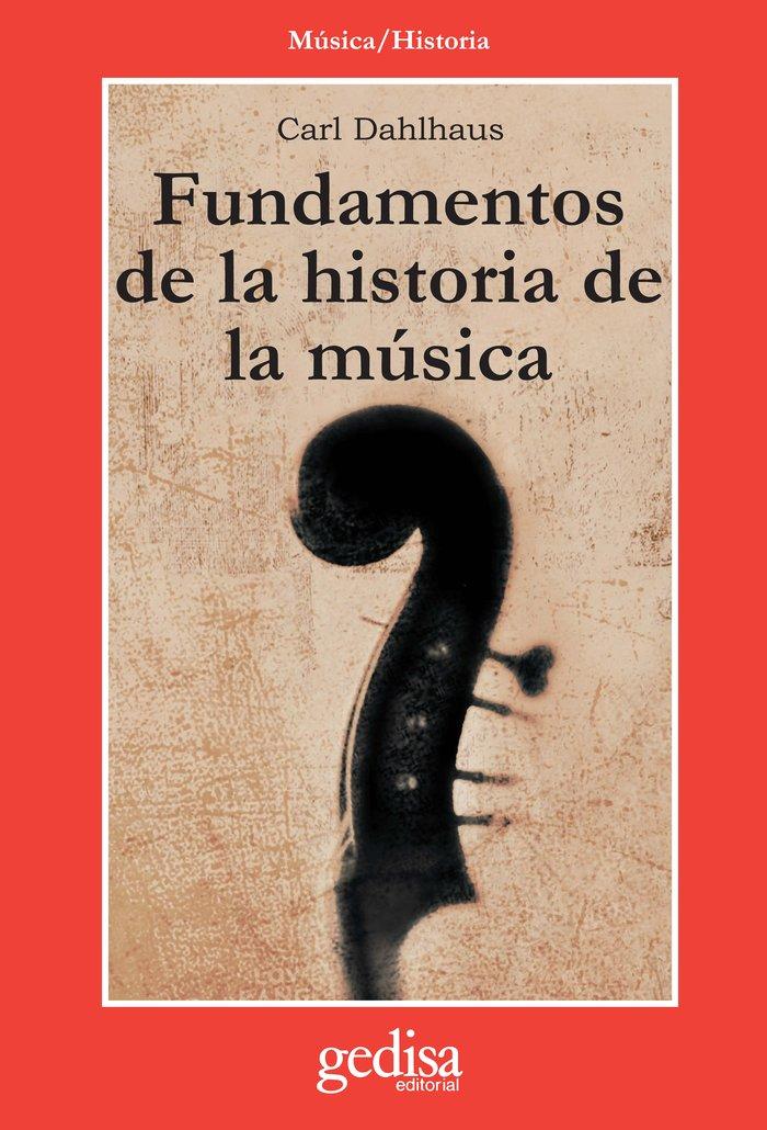 Vorderes Coverbild Fundamentos de la historia de la música