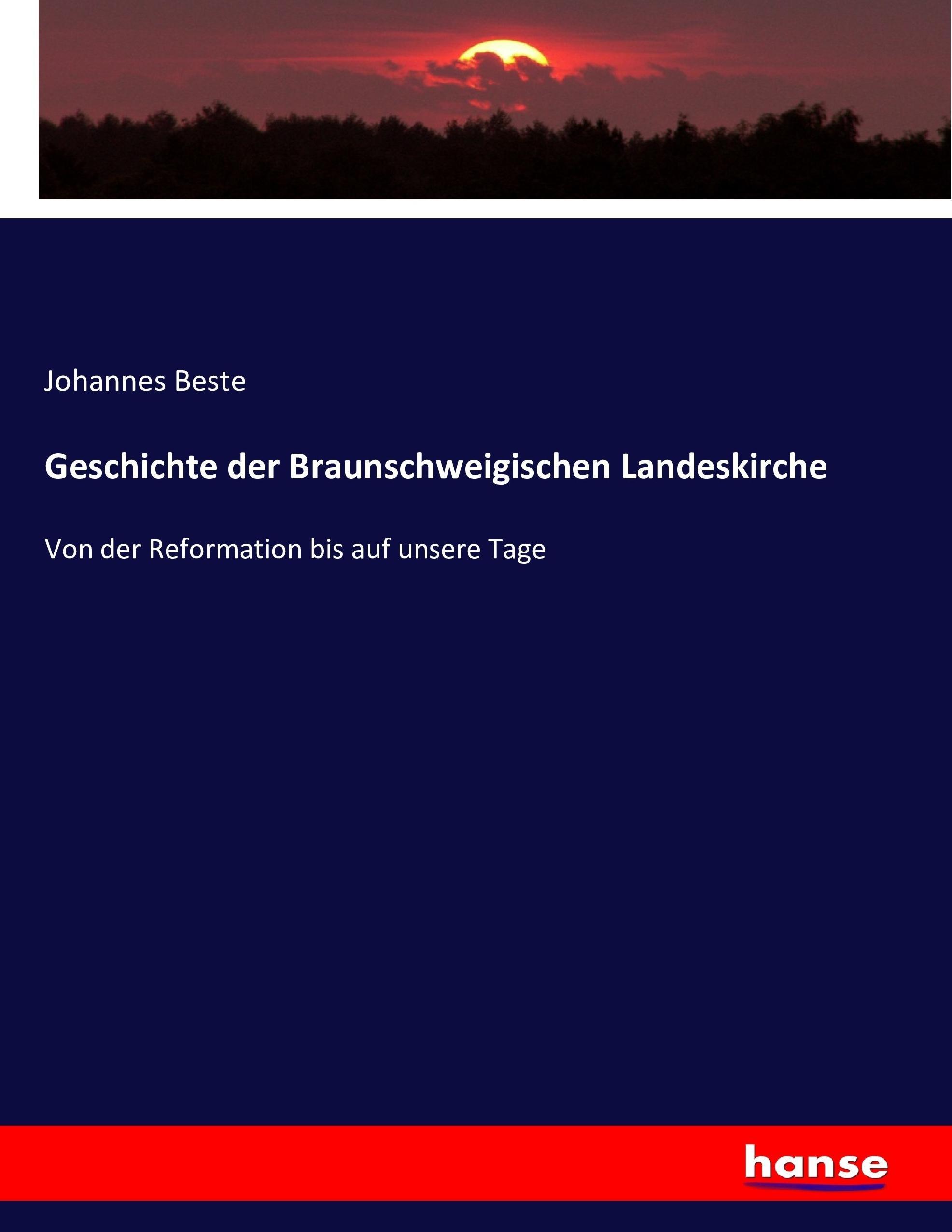 Vorderes Coverbild Geschichte der Braunschweigischen Landeskirche