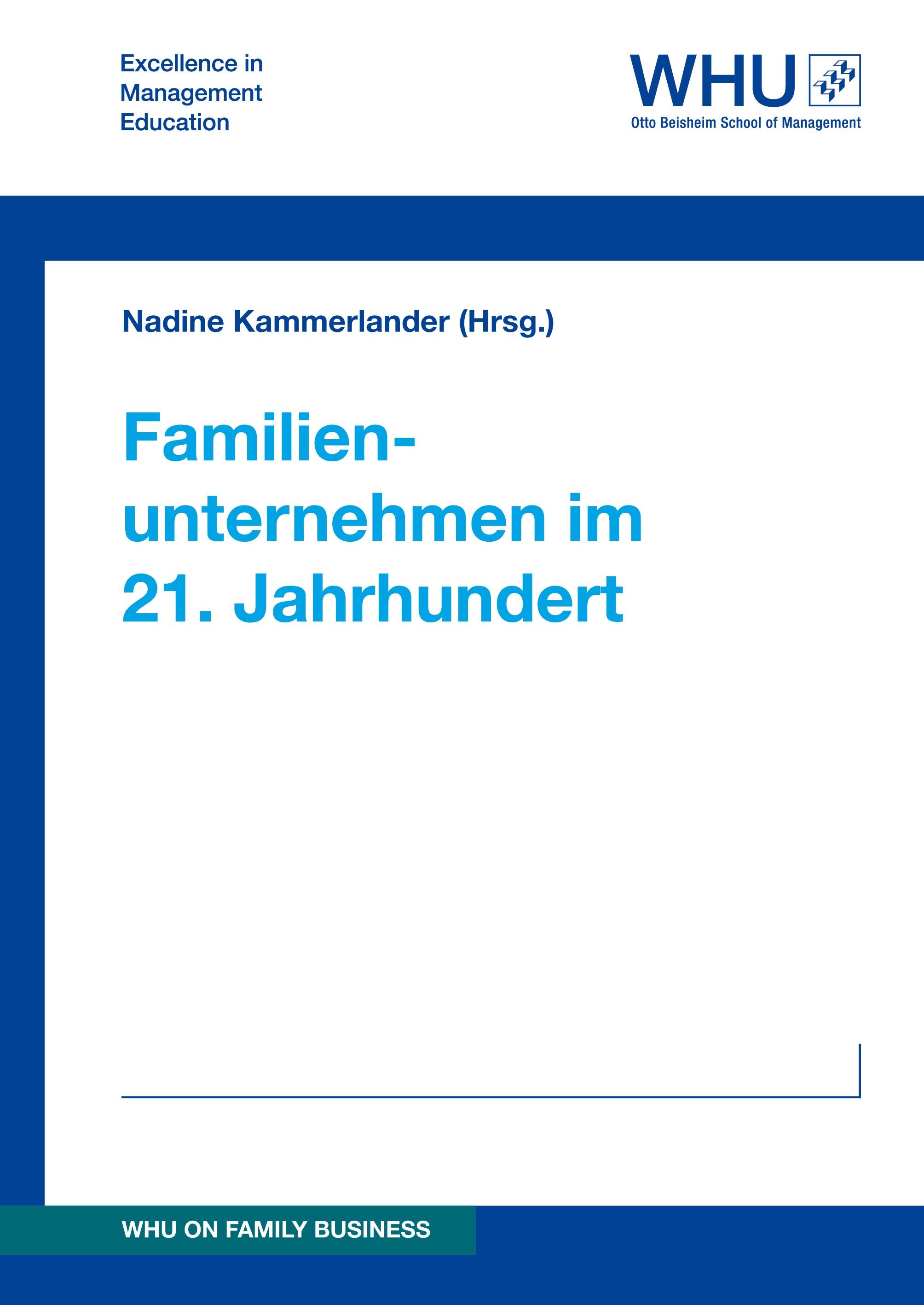 Vorderes Coverbild Familienunternehmen im 21. Jahrhundert