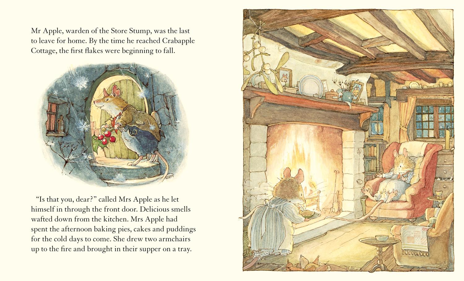 Beispielinhalt (Bild) A Year in Brambly Hedge