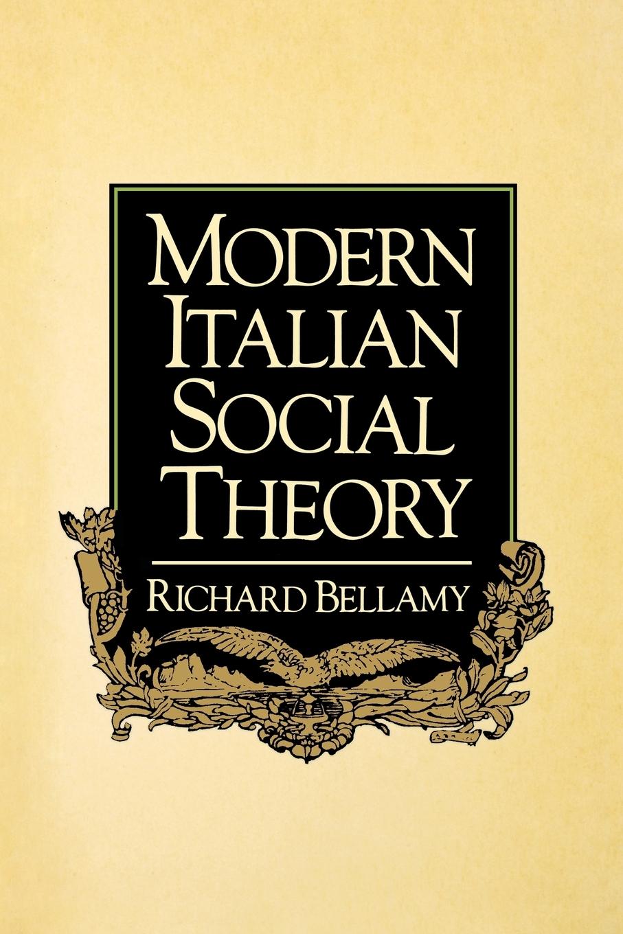 Vorderes Coverbild Modern Italian Social Theory