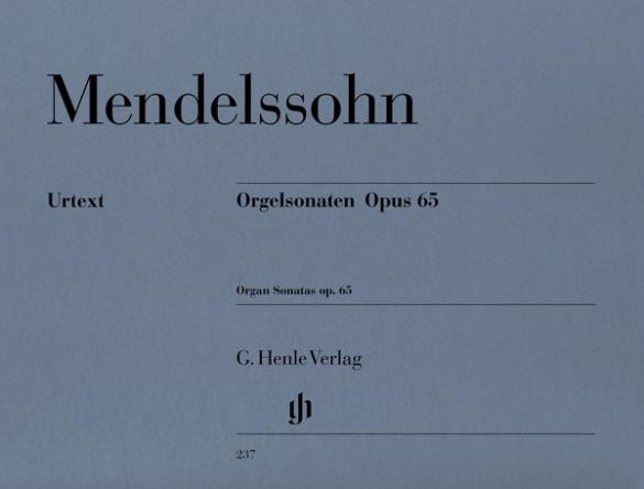 Vorderes Coverbild Mendelssohn Bartholdy, Felix - Orgelsonaten op. 65