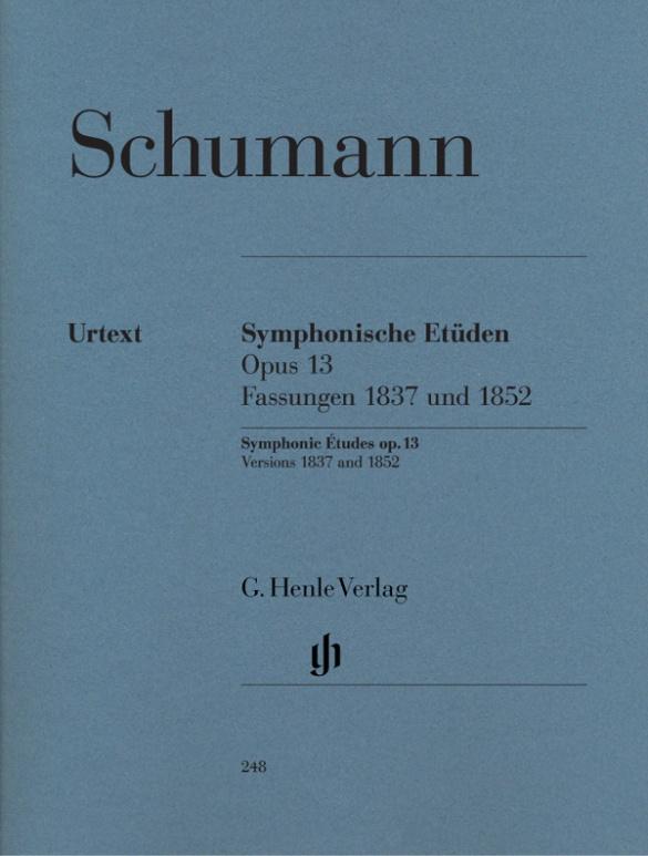 Vorderes Coverbild Schumann, Robert - Symphonische Etüden op. 13, Fassungen 1837 und 1852