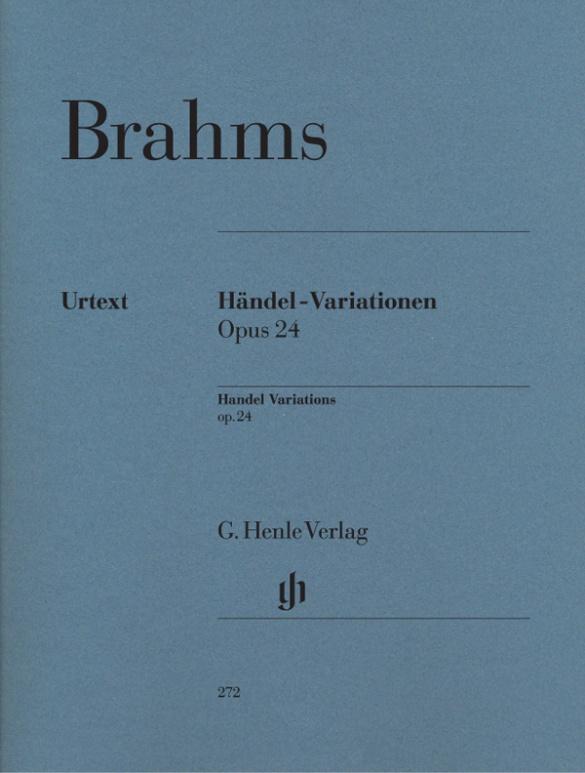 Vorderes Coverbild Brahms, Johannes - Händel-Variationen op. 24