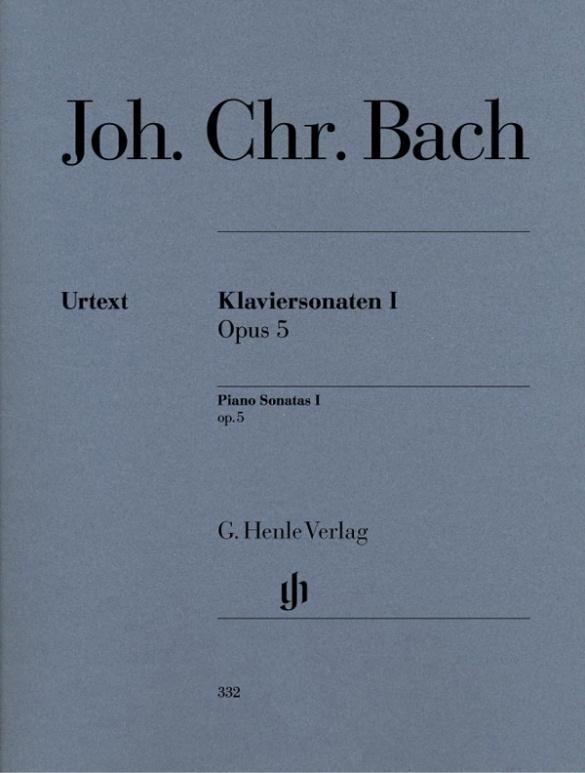 Vorderes Coverbild Bach, Johann Christian - Klaviersonaten, Band I op. 5