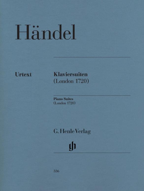 Vorderes Coverbild Händel, Georg Friedrich - Klaviersuiten (London 1720)
