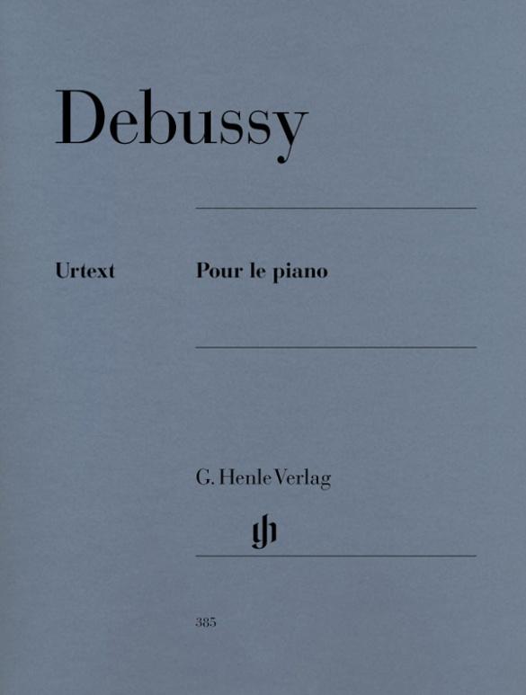 Vorderes Coverbild Debussy, Claude - Pour le piano