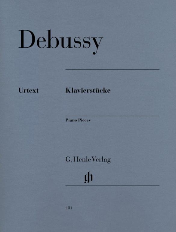Vorderes Coverbild Debussy, Claude - Klavierstücke