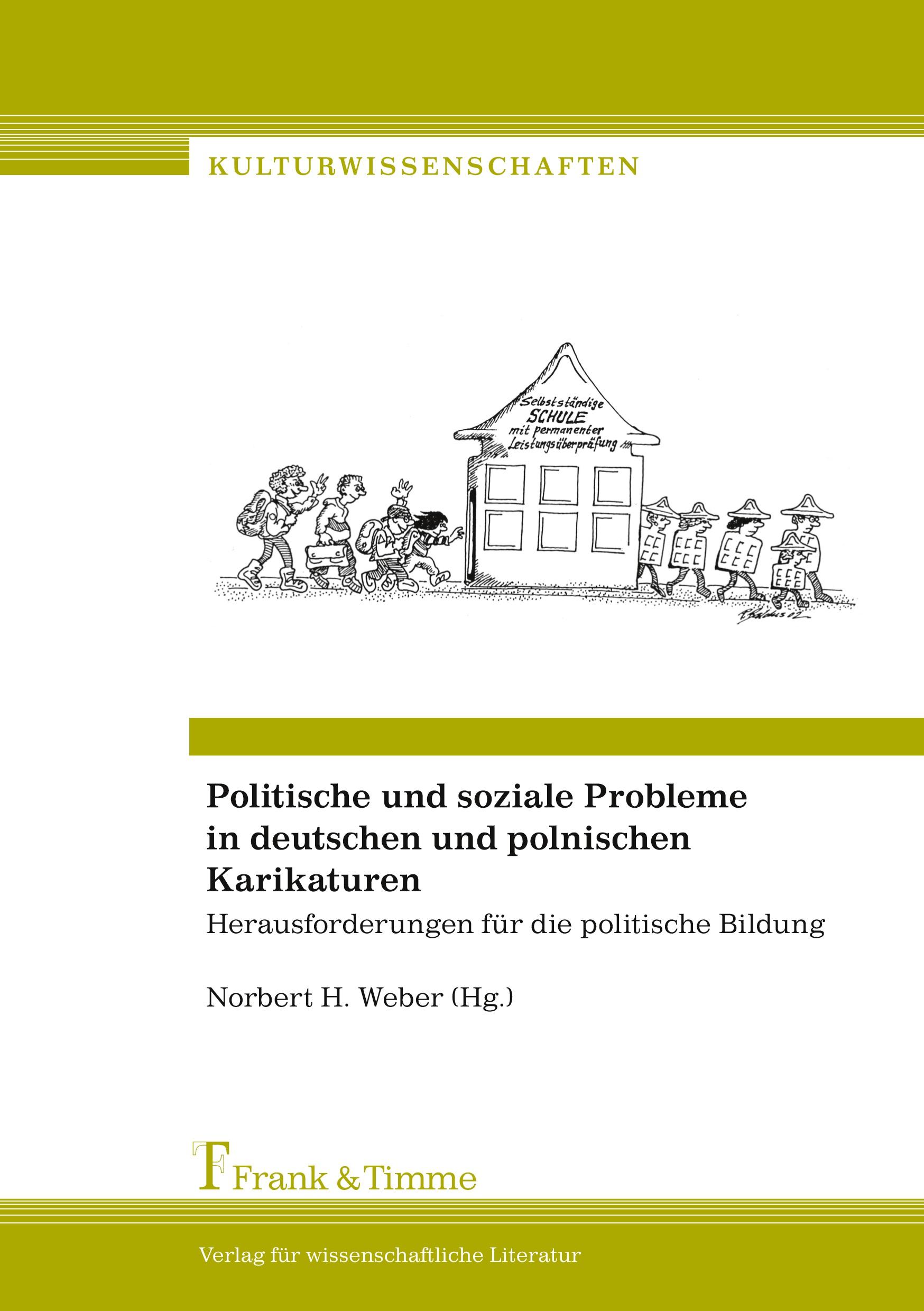 Vorderes Coverbild Politische und soziale Probleme in deutschen und polnischen Karikaturen