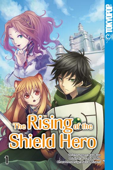Vorderes Coverbild The Rising of the Shield Hero 01