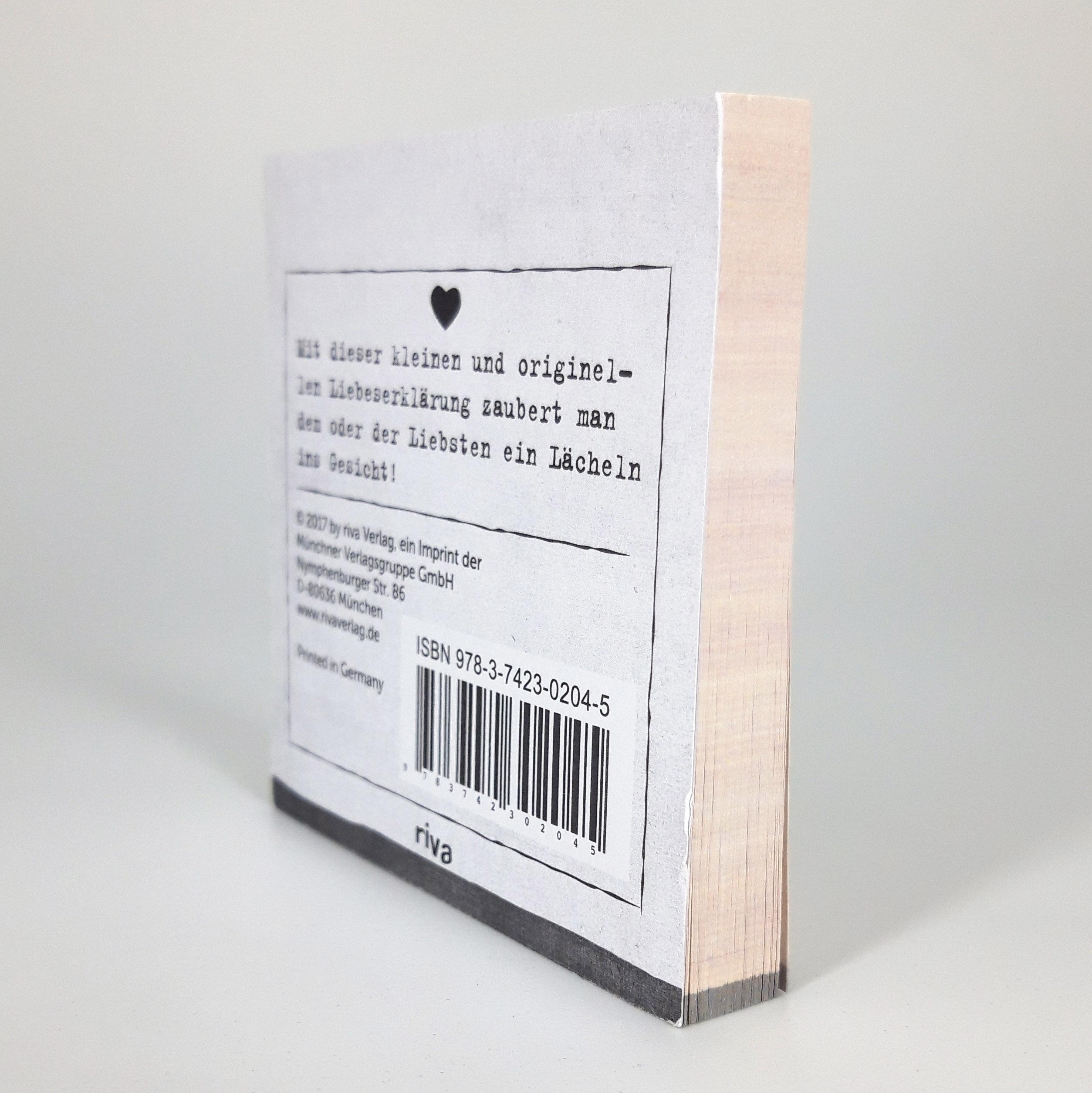 Beispielinhalt (Bild) Was ich an dir liebe - Klebezettel