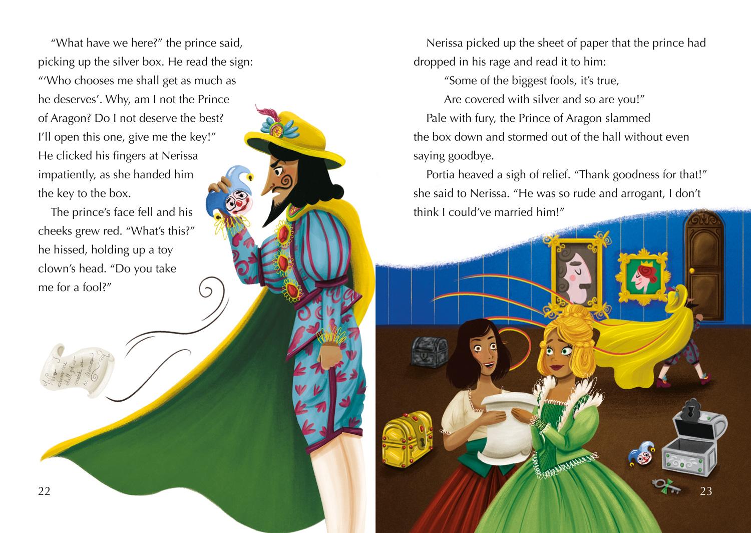 Beispielinhalt (Bild) The Merchant of Venice