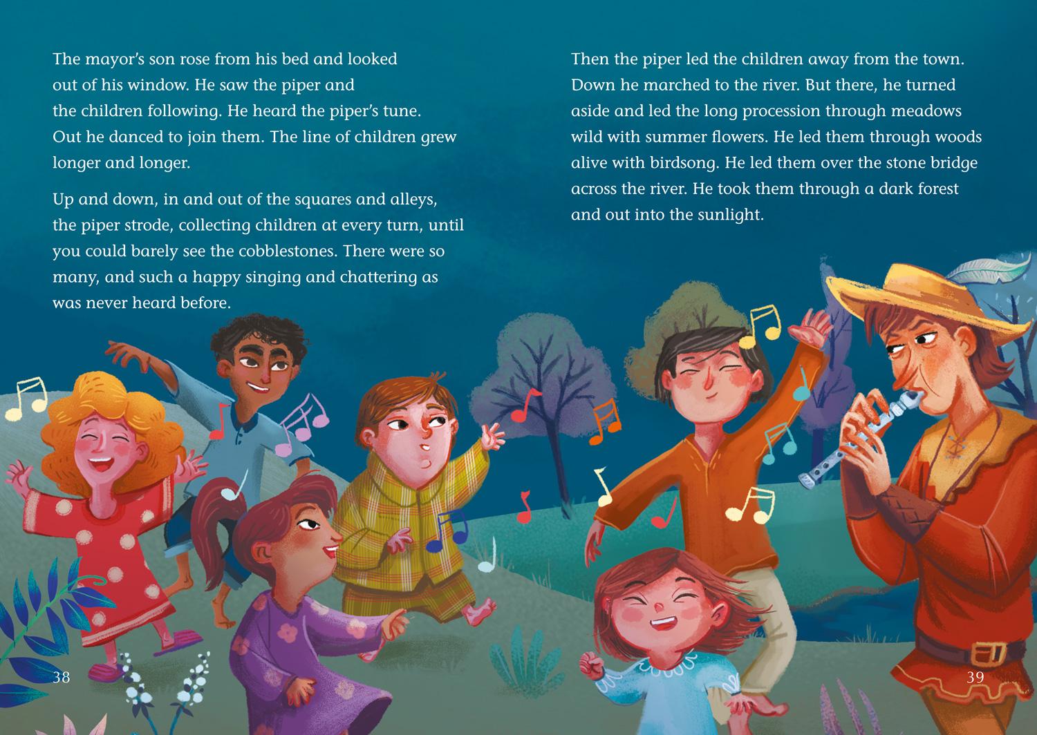 Beispielinhalt (Bild) The Rat-Catcher of Hamelin