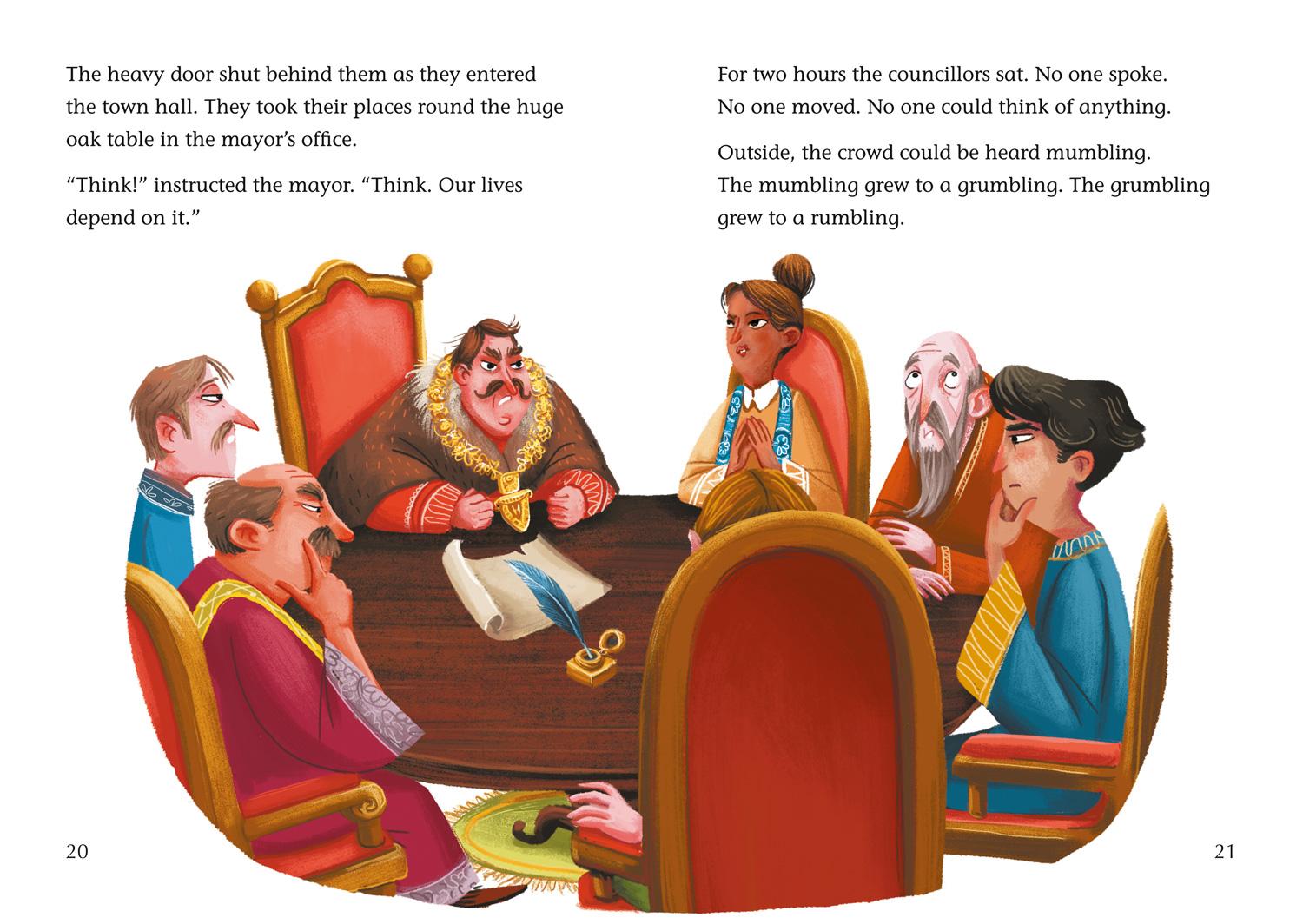 Beispielinhalt (Bild) The Rat-Catcher of Hamelin