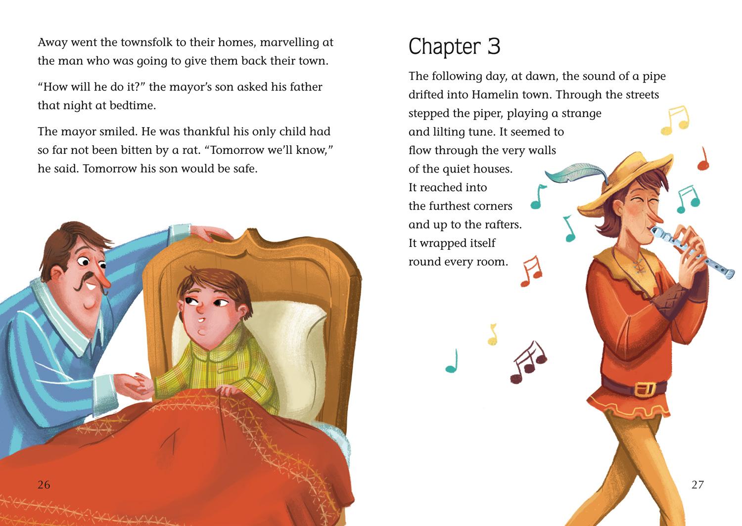 Beispielinhalt (Bild) The Rat-Catcher of Hamelin