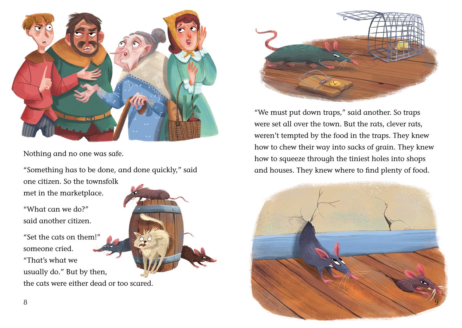 Beispielinhalt (Bild) The Rat-Catcher of Hamelin