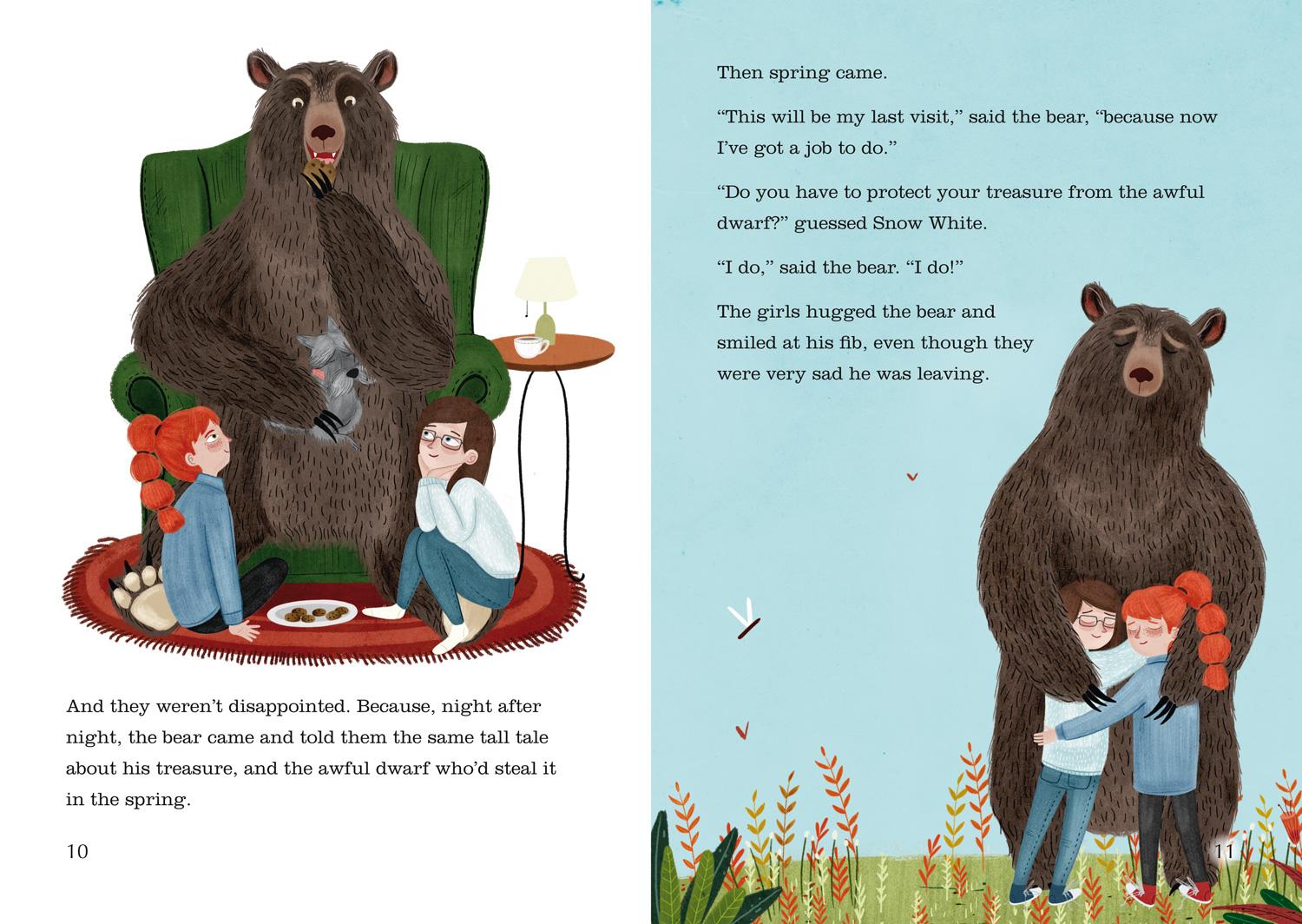 Beispielinhalt (Bild) Snow White and Rose Red