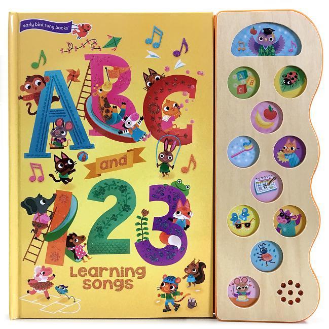 Vorderes Coverbild ABC and 123 Learning Songs