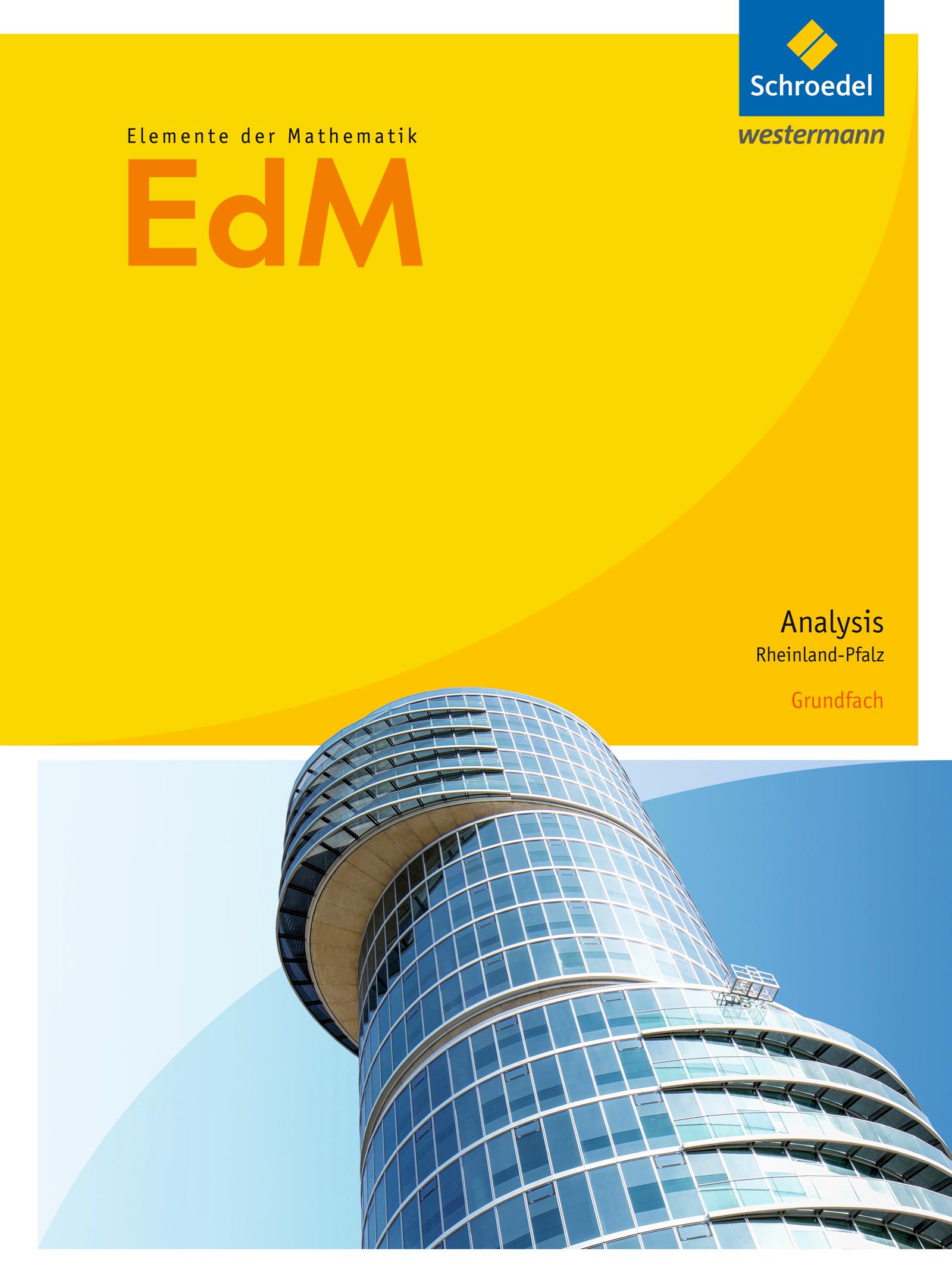 Vorderes Coverbild Elemente der Mathematik. Schulbuch. Grundfach. S2. Analysis. Rheinland-Pfalz