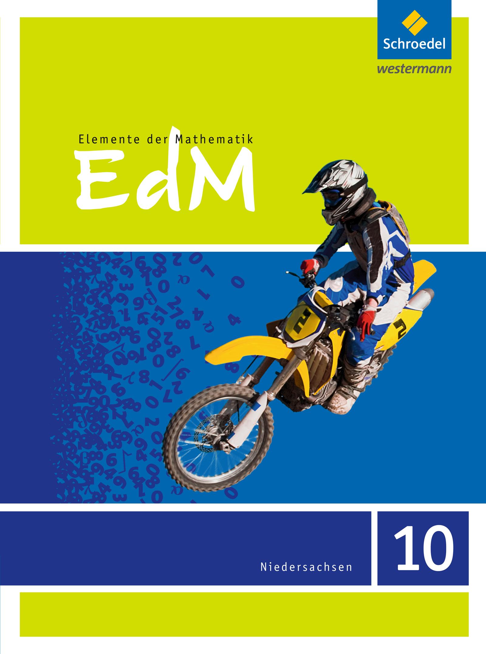 Vorderes Coverbild Elemente der Mathematik 10. Schulbuch. S1. G9. Niedersachsen