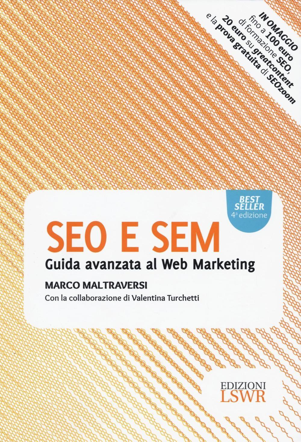 Vorderes Coverbild SEO e SEM. Guida avanzata al web marketing