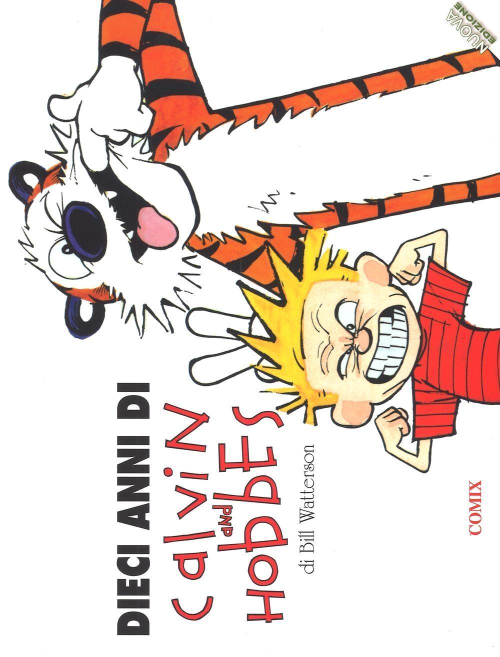 Vorderes Coverbild Dieci anni di Calvin and Hobbes