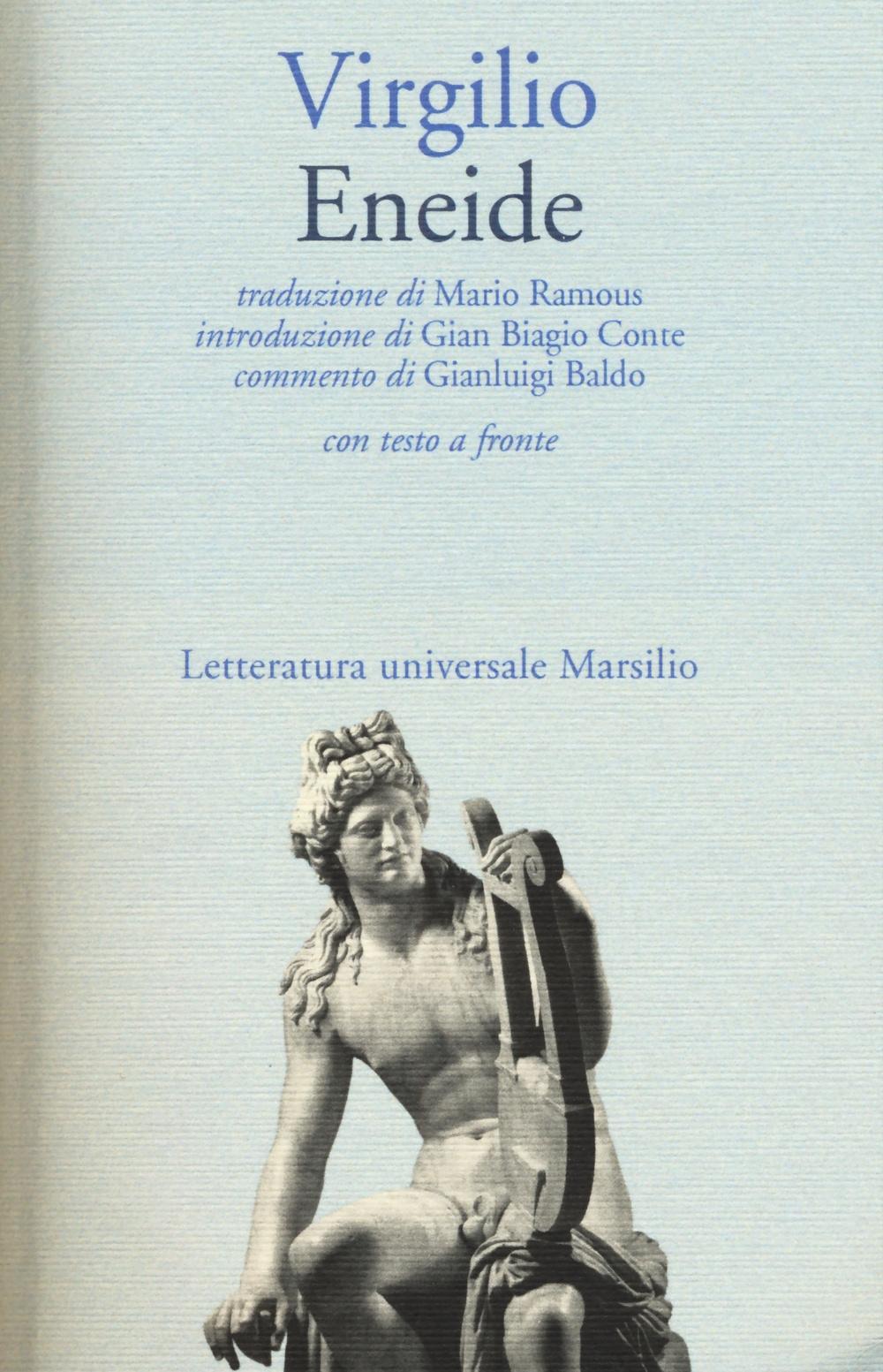 Vorderes Coverbild Eneide. Testo latino a fronte
