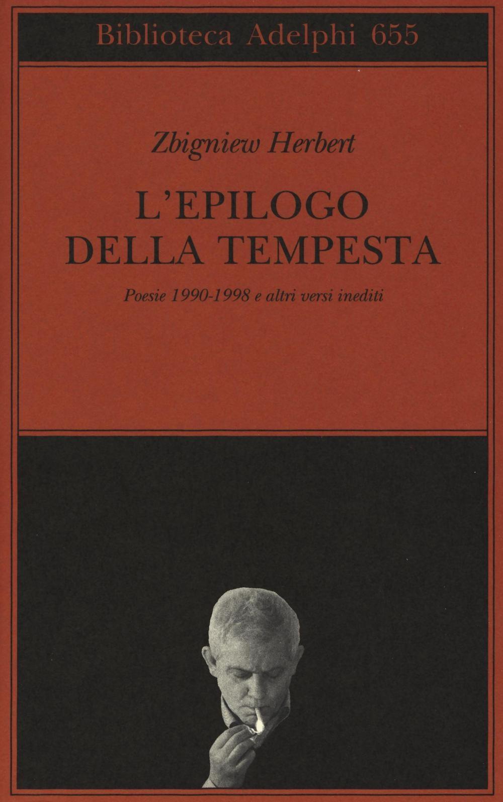 Vorderes Coverbild L' epilogo della tempesta. Poesie 1990-1998 e altri versi inediti