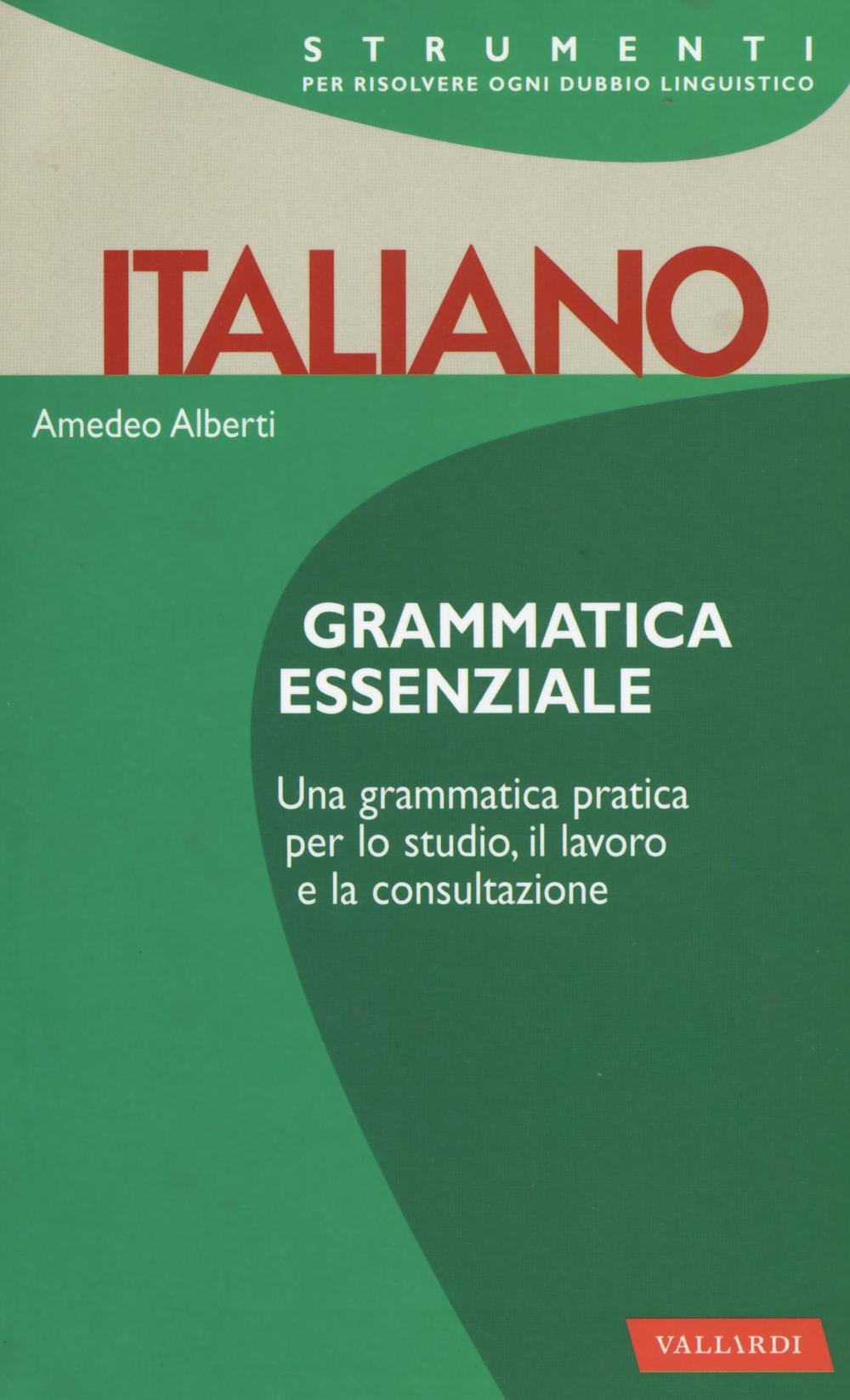 Vorderes Coverbild Italiano. Grammatica essenziale
