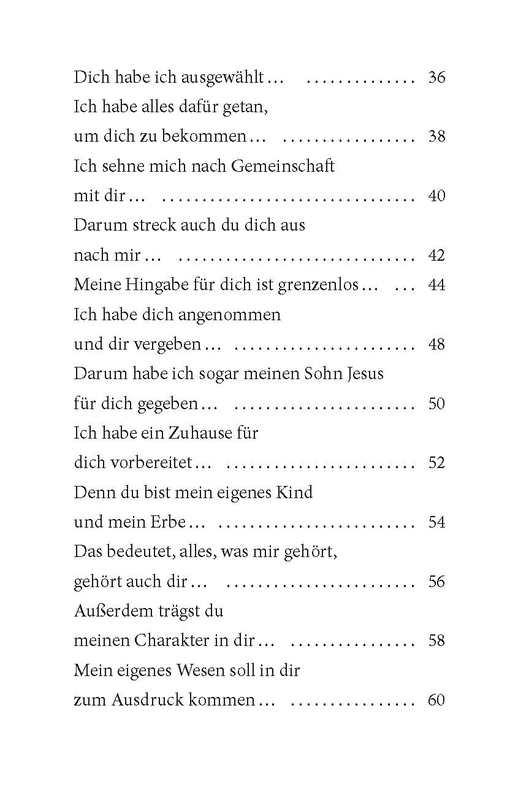 Beispielinhalt (Bild) Der Liebesbrief des Vaters