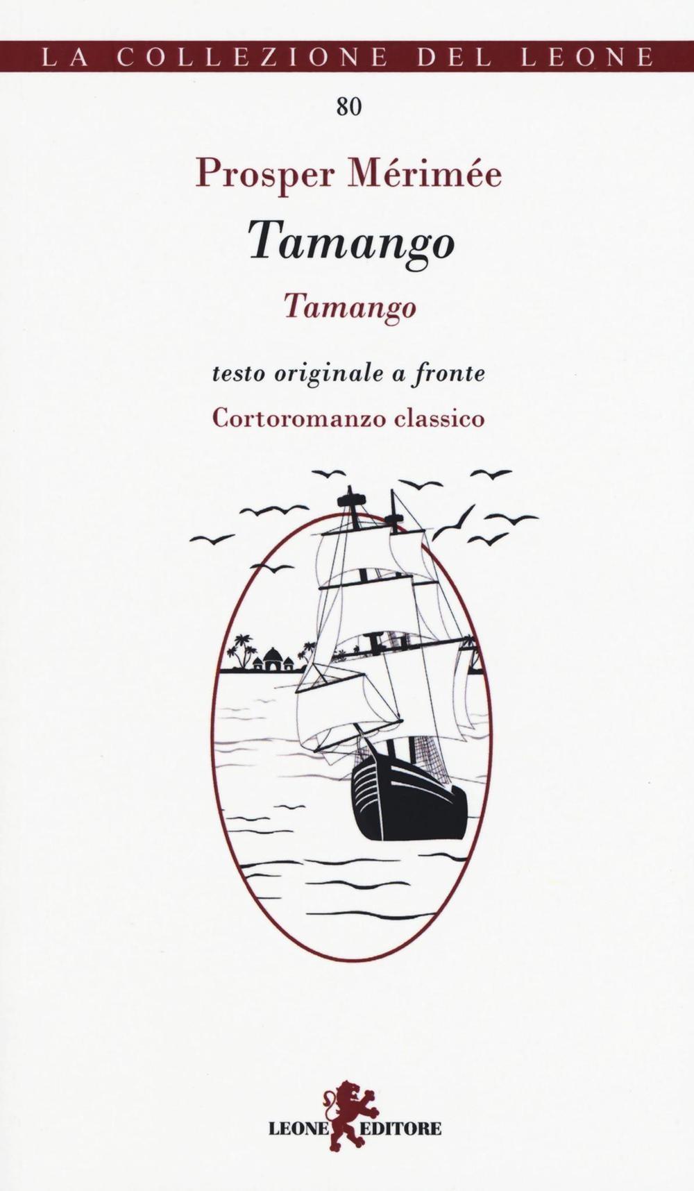 Vorderes Coverbild Tamango. Testo francese a fronte