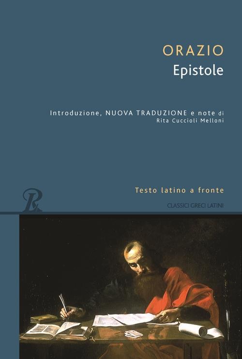 Vorderes Coverbild Epistole. Testo latino a fronte