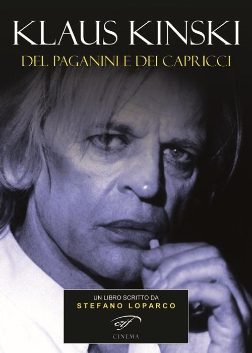 Vorderes Coverbild Klaus Kinski. Del Paganini e dei capricci