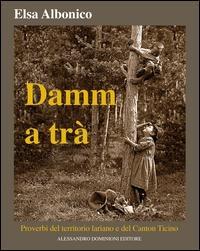 Vorderes Coverbild Damm a tra'. Proverbi del territorio lariano e del Canton Ticino