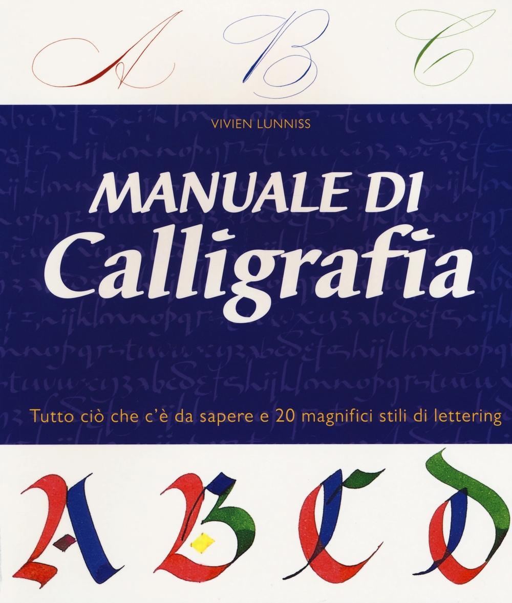 Vorderes Coverbild Manuale di calligrafia