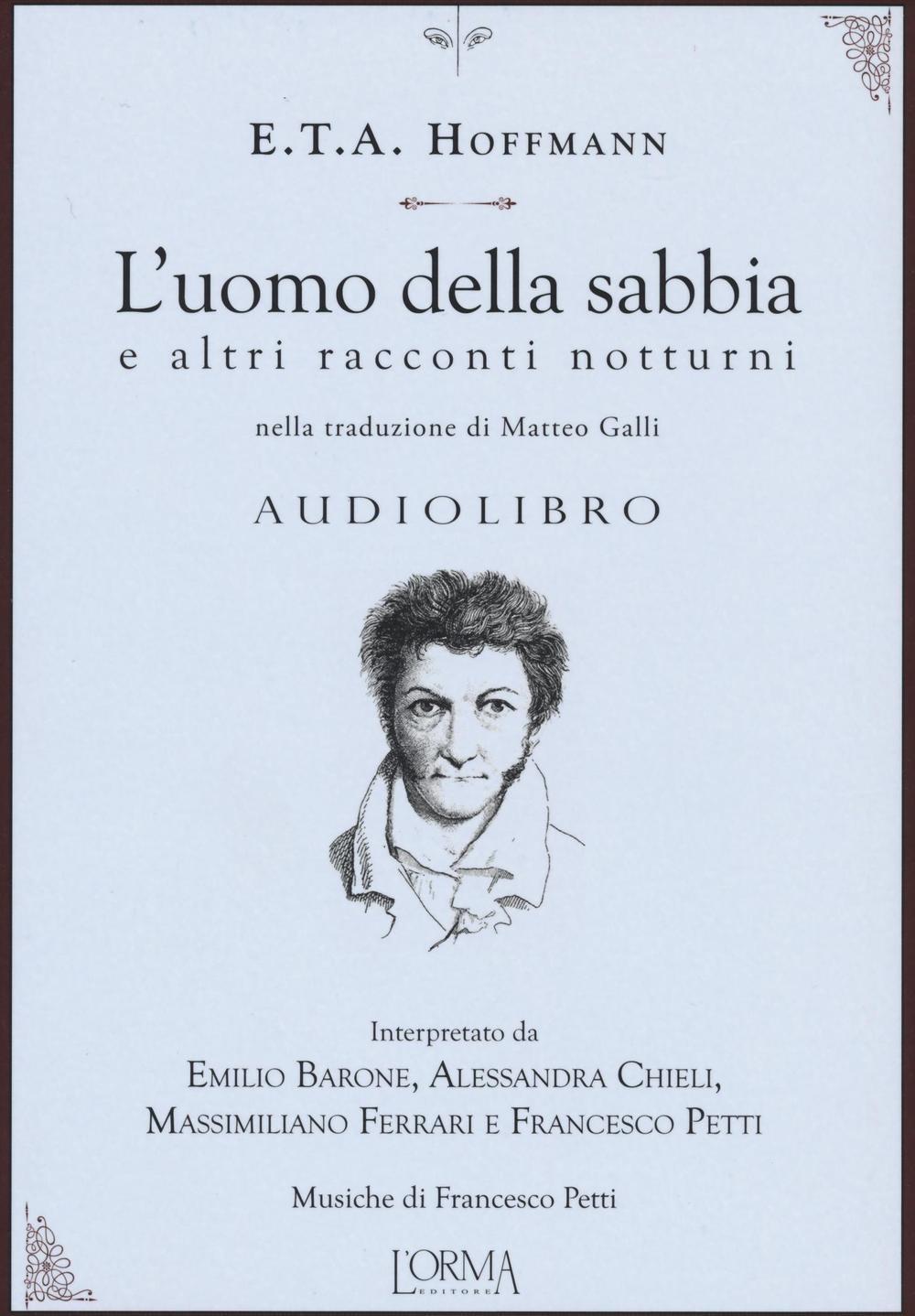 Vorderes Coverbild L' uomo della sabbia e altri racconti notturni. Audiolibro. CD Audio