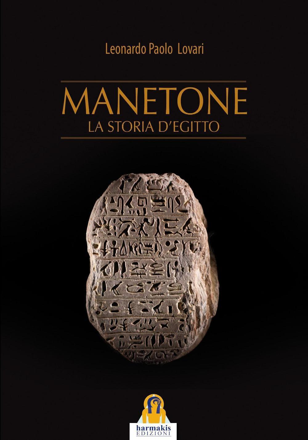 Vorderes Coverbild Manetone. La storia d'Egitto