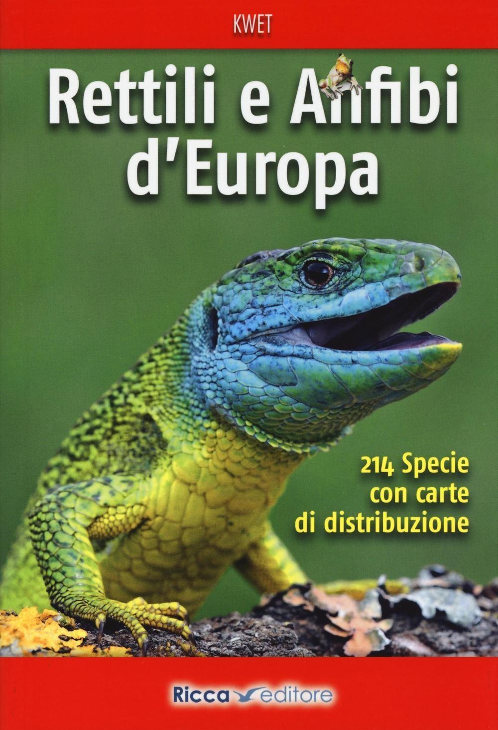 Vorderes Coverbild Rettili e anfibi d'Europa