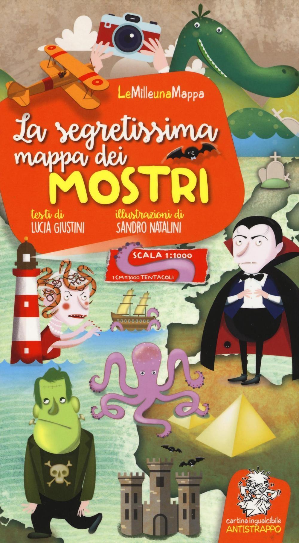 Vorderes Coverbild La segretissima mappa dei mostri