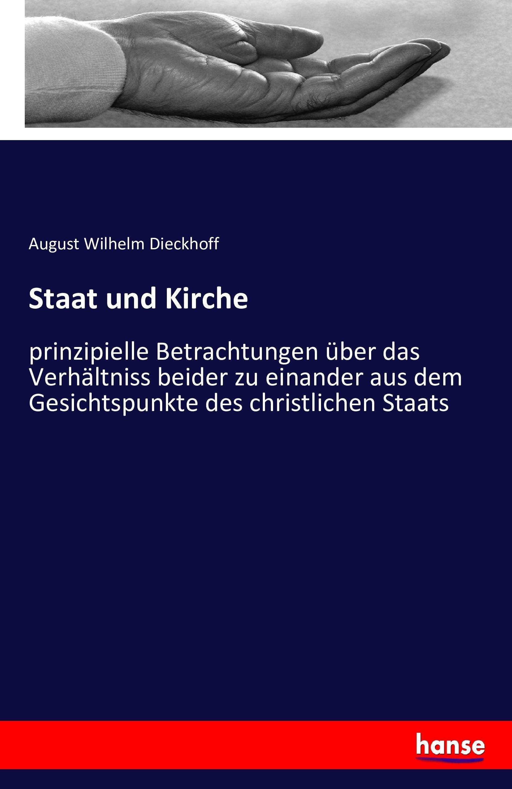 Vorderes Coverbild Staat und Kirche