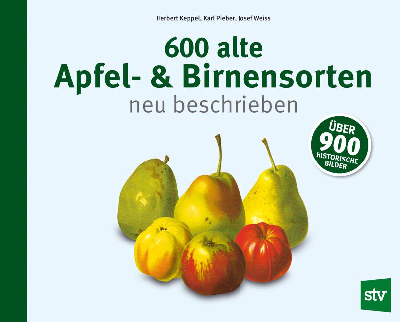 Vorderes Coverbild 600 alte Apfel- & Birnensorten neu beschrieben