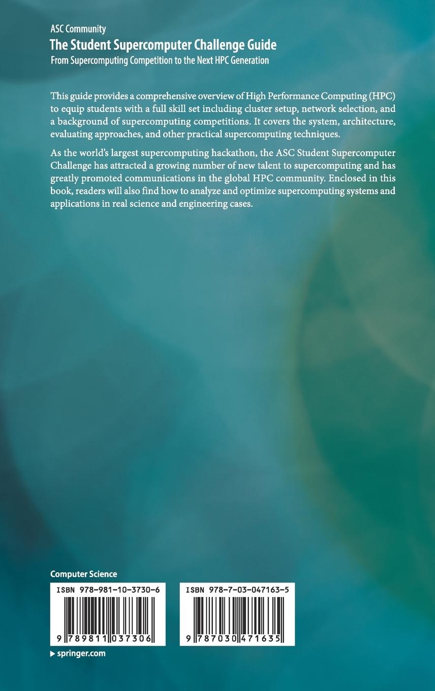 Rückseitencover The Student Supercomputer Challenge Guide