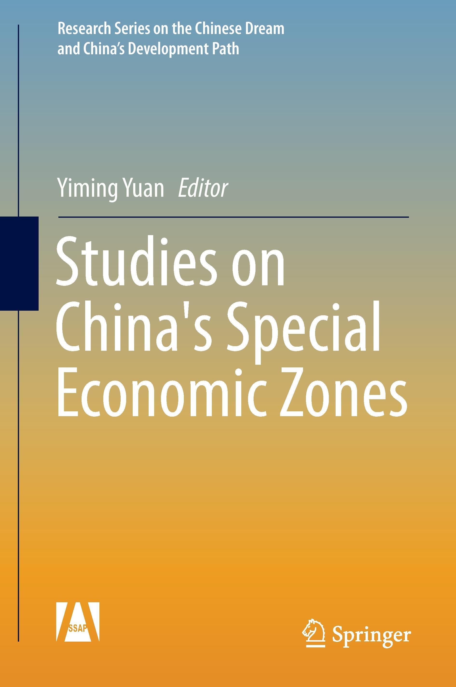 Vorderes Coverbild Studies on China's Special Economic Zones