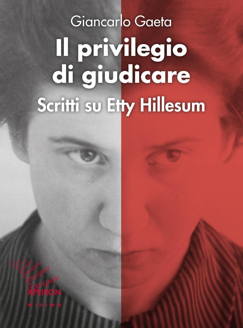 Vorderes Coverbild Il privilegio di giudicare. Scritti su Etty Hillesum
