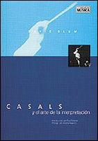 Vorderes Coverbild Casals y el arte de la interpretación
