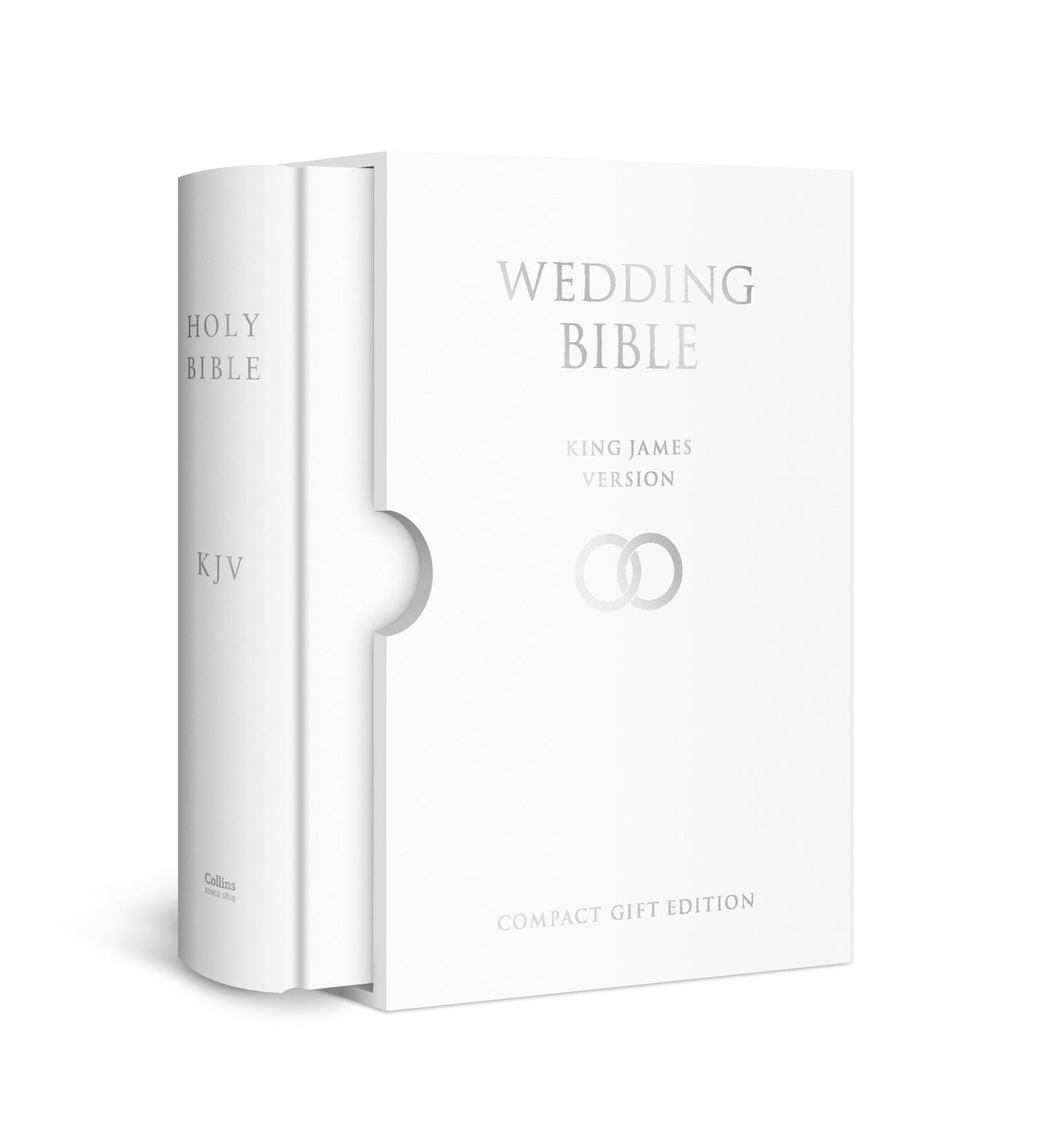 Vorderes Coverbild HOLY BIBLE: King James Version (KJV) White Compact Wedding Edition