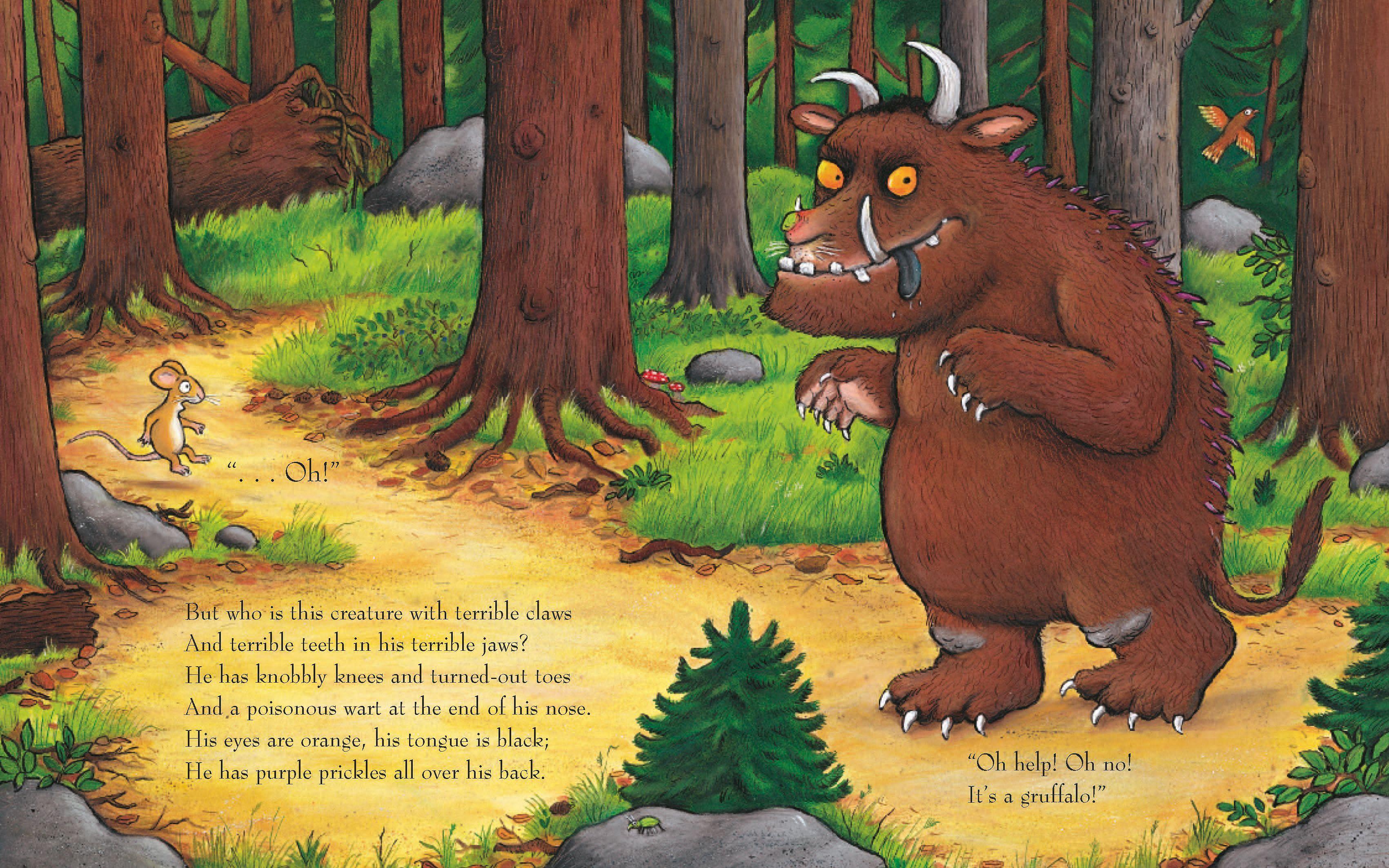 Beispielinhalt (Bild) The Gruffalo