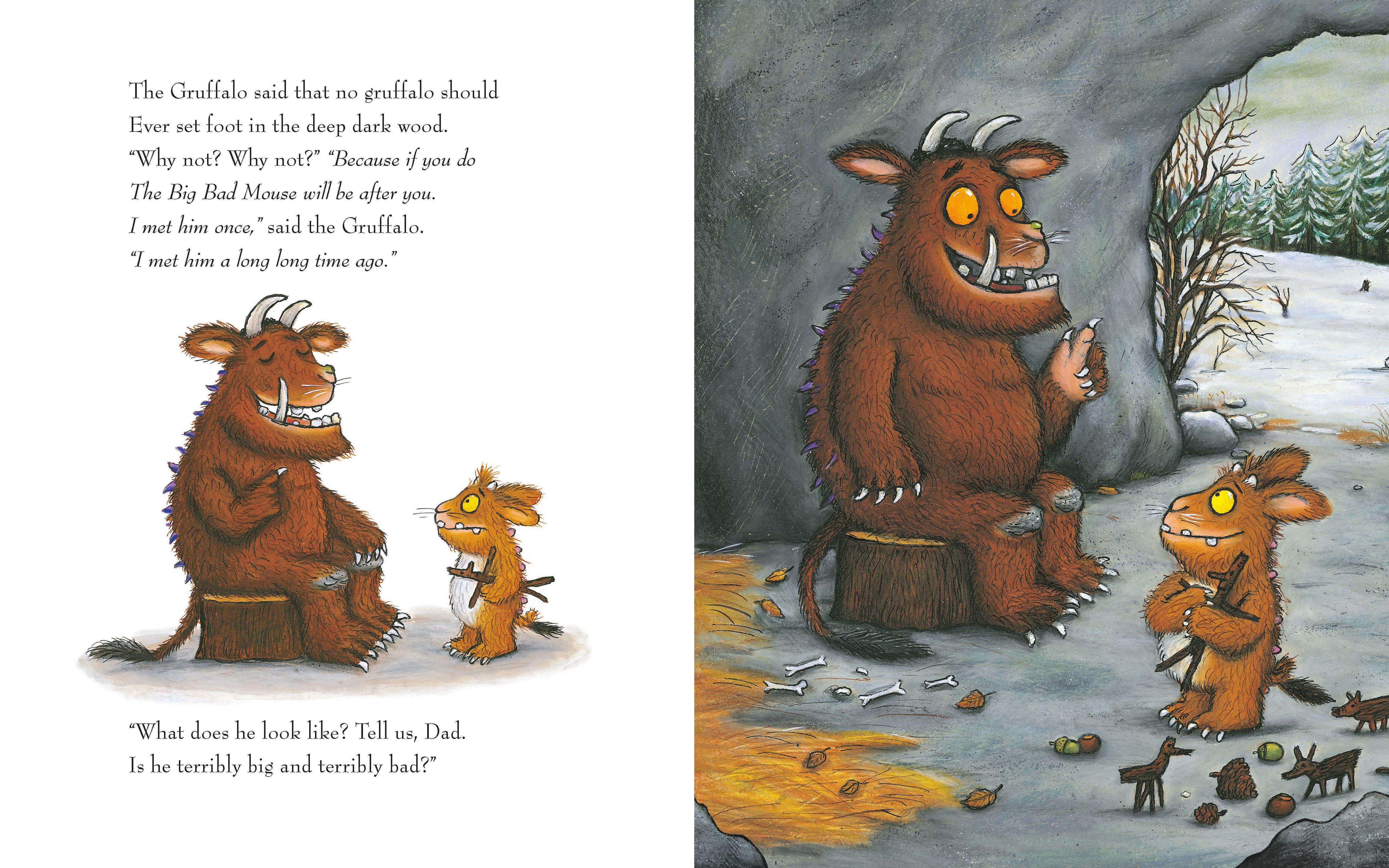 Beispielinhalt (Bild) The Gruffalo's Child