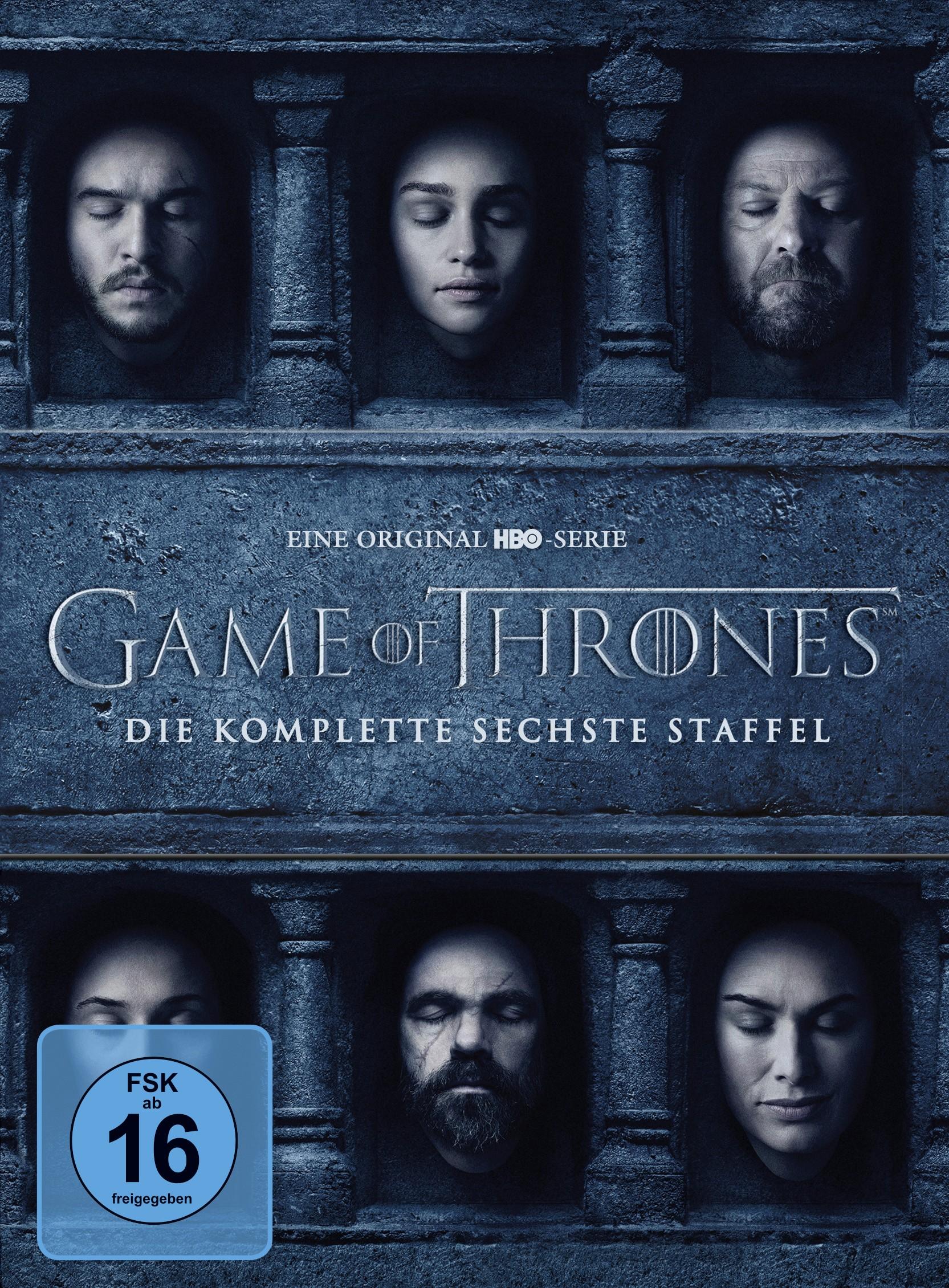 Vorderes Coverbild Game of Thrones - Die komplette 6. Staffel